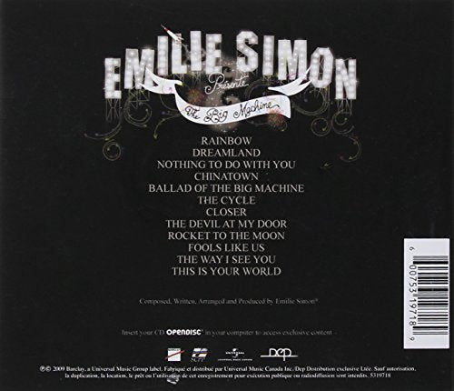Emilie Simon / Big Machine - CD (Used)