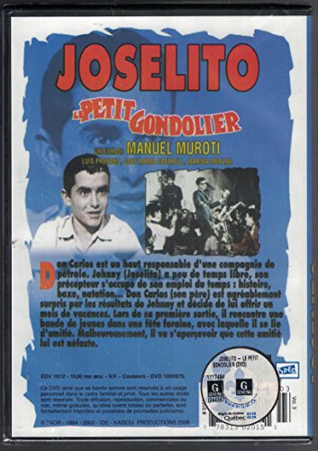 Joselito: Le Petit Gondolier (French ONLY Version - NO English Options) 1965