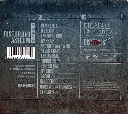 Asylum Ltd Edition Cd/Dvd