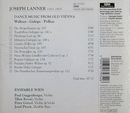 Dance Music from Old Vienna