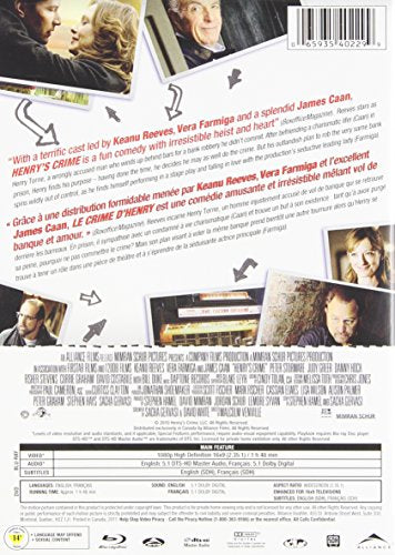 Henry's Crime - Blu-Ray/DVD