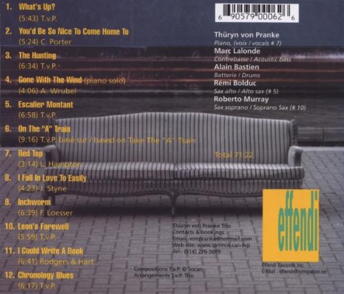 Thüryn Von Pranke Trio / What's Up? - CD (Used)