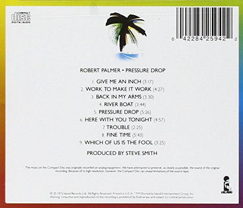 Robert Palmer / Pressure Drop - CD (Used)