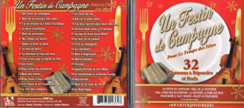 Un Festin de Campagne Pour le Temps Des Fêtes - 32 Chansons à Répondre et Reels