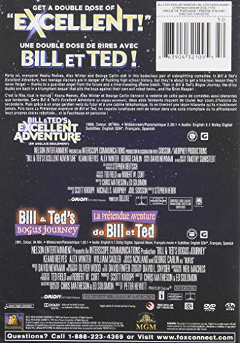 Bill & Ted's Excellent Adventure 1-2 (Bilingual)