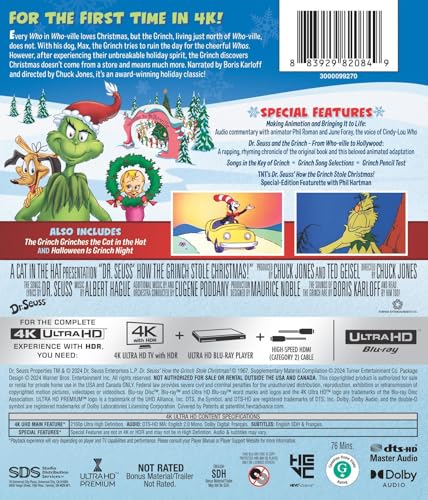 Dr. Seuss' How the Grinch Stole Christmas! - 4K