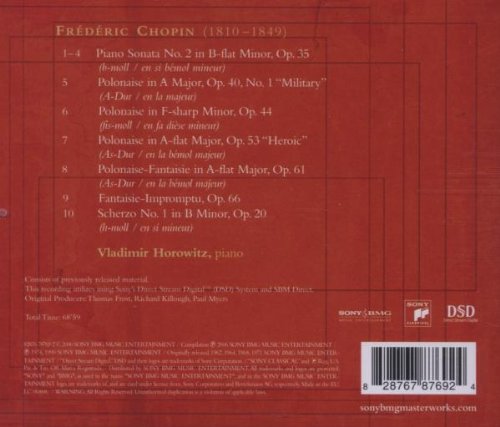 Chopin: Piano Sonata No 2: Polonaise S; Fantaisie-Improptu; Scherzo No. 1 (Great Performances)