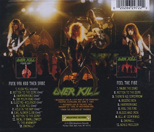 Overkill / Fuck You And Then Some : Feel The Fire - CD (Used)