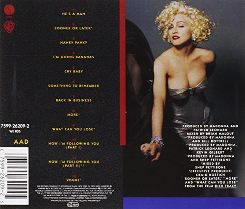 Madonna / I'm Breathless: Music From And Inspired By The Film Dick Tracy - CD (Used)