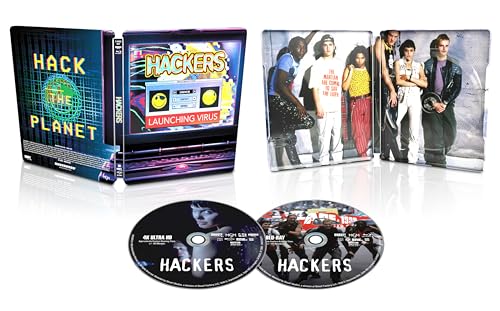 Hackers: Limited Edition Steelbook - 4K/Blu-Ray