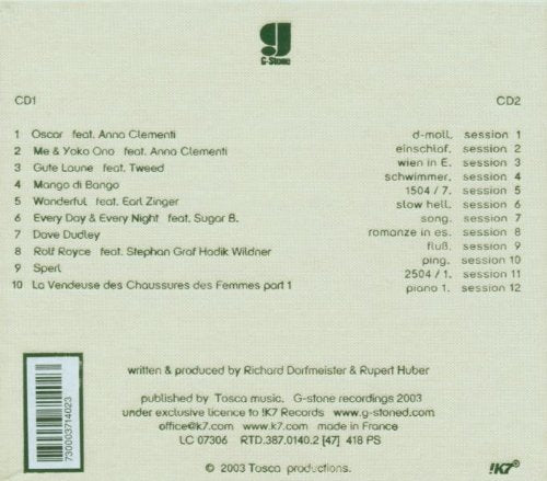 Tosca / Dehli 9 - CD (Used)