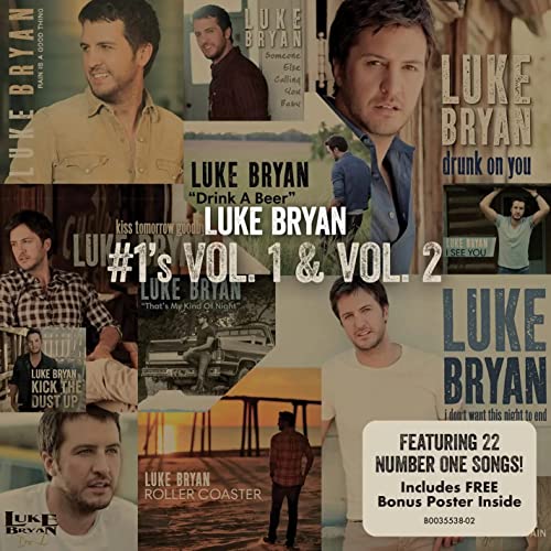 Luke Bryan / #1's Vol. 1 & Vol. 2 - CD