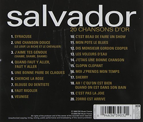 Henri Salvador / 20 Chansons D'Or - CD (Used)