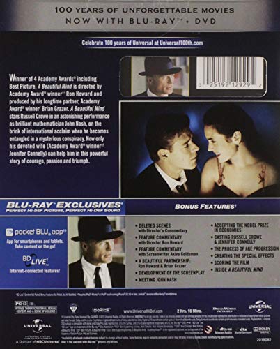 A Beautiful Mind - Blu-Ray/DVD (Used)