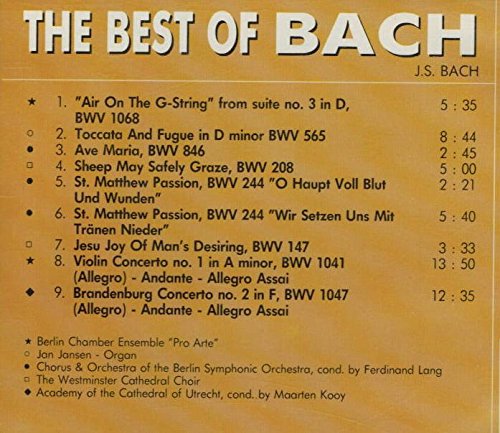 Bach / Le meilleur de Bach - CD (Occasion)