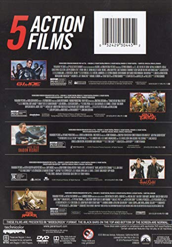 5 Action Films - DVD (Used)