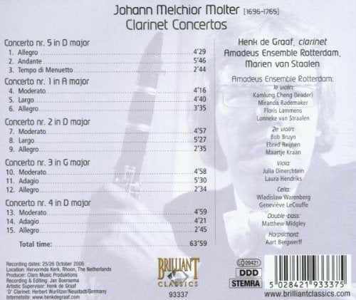 Clarinet Concertos