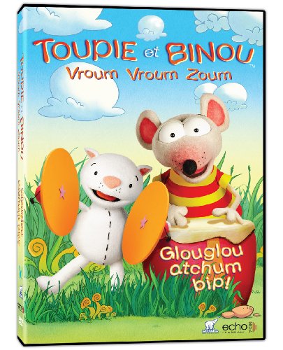 Toupie et Binou : Vroum, Vroum, Zoum – Glouglou – Atchoum – Bip! (Bilingual) - DVD