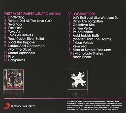 Kasabian / West Rider Pauper Lunatic Asylum + Velociraptor! - CD