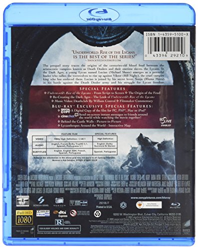 Underworld: Rise Of The Lycans - Blu-Ray (Used)