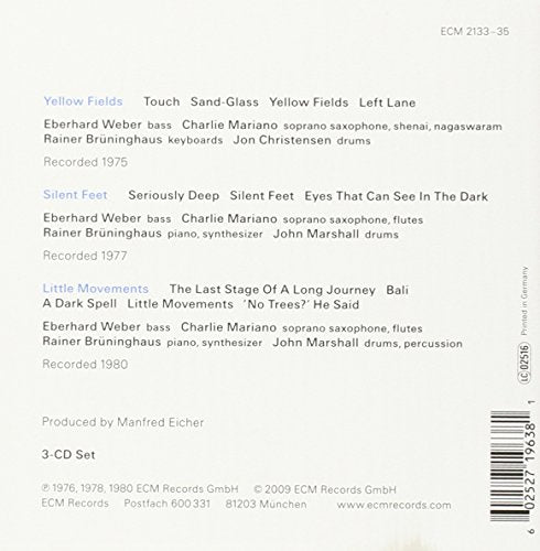 Eberhard Weber / Colours - CD (Used)