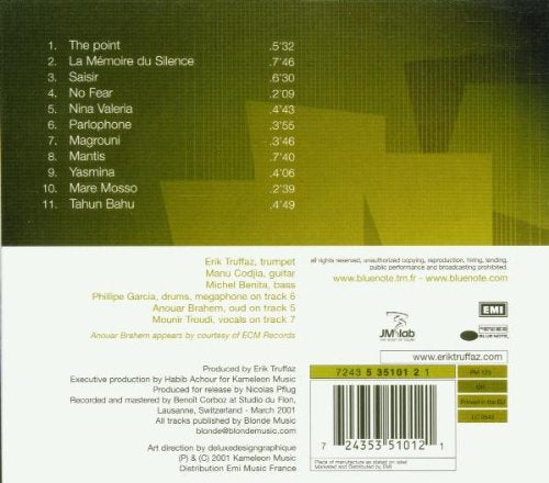 Erik Truffaz / Mantis - CD (Used)
