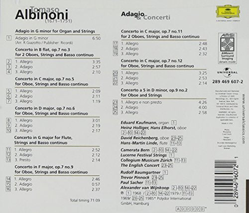 Adagio & Concertos - Éloquence