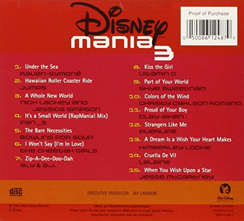 Various Artists / Disneymania 3 - CD (Used)