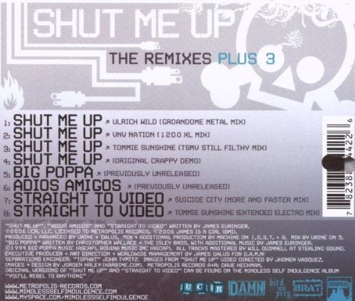 Shut Me Up: The Remixes +3