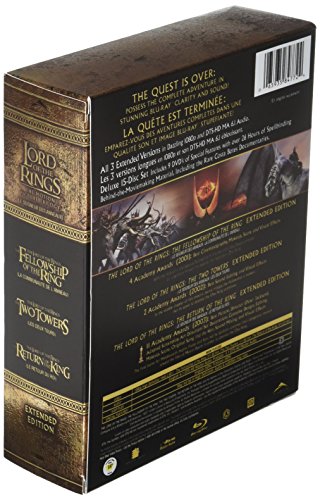 Le Seigneur des Anneaux : La Trilogie Cinématographique (Édition Longue) - Blu-Ray (Occasion)