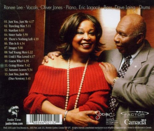 Ranee Lee & Oliver Jones / Just You, Just Me - CD (Used)