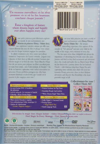 Disney Princess Stories V2 (Quebec Version - French/English) (Version française)