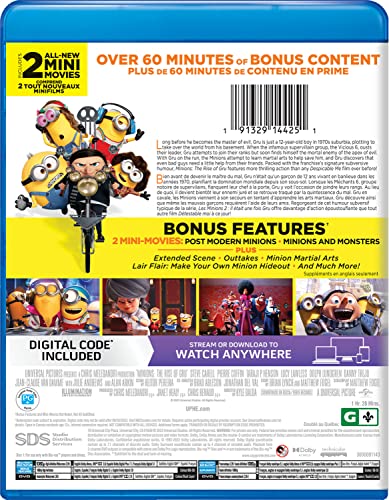 Minions: The Rise of Gru - Collector's Edition - Blu-Ray/DVD