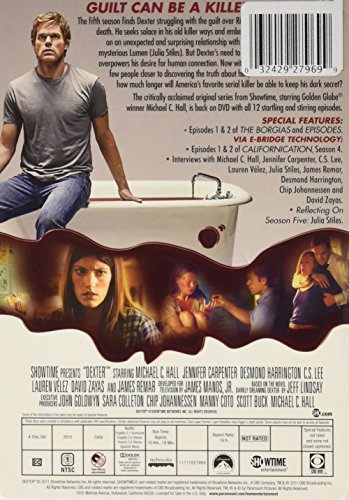 Dexter: The Complete Fifth Season - DVD