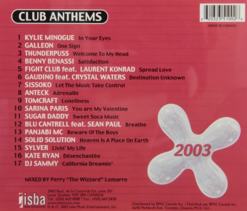 Club Anthems 2003