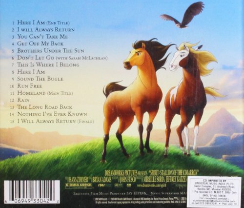 Various : Soundtrack : Spirit Stallion Of The Cimarron - CD (Used)