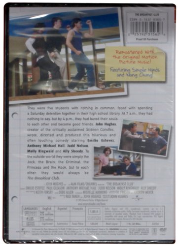 The Breakfast Club (Widescreen) - DVD (Used)