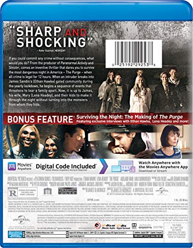 The Purge - Blu-Ray (Used)