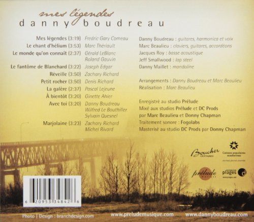 BOUDREAU;DANNY - MES LEGENDES