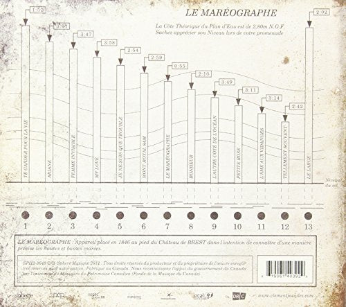 Clément Jacques / Mareographe - CD (Used)