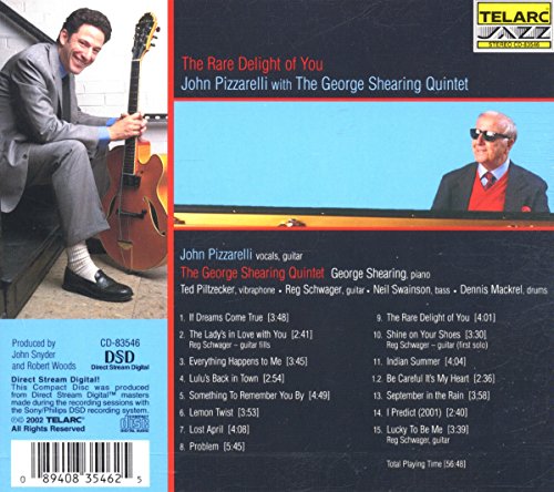 Pizzarelli & Shearing / Rare Delight Of You - CD (Used)