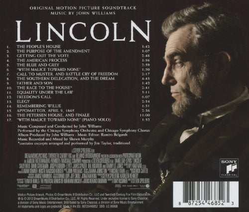 Soundtrack / Lincoln - CD (Used)