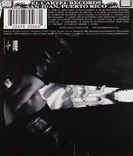 Daddy Yankee / Barrio Fino - CD (Used)