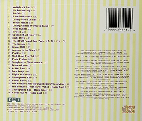 The Ventures Walk / Don't Run: The Best of the Ventures - CD (Used)