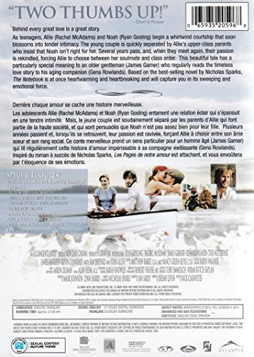 The Notebook - DVD (Used)