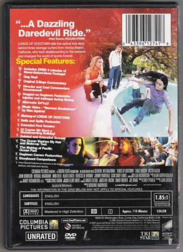 Lords Of Dogtown - Unrated Extended Cut -DVD (Used)