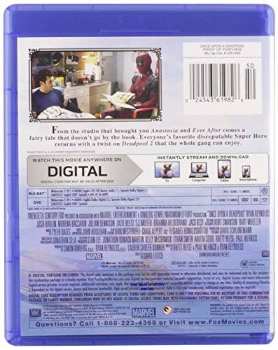Deadpool 2: Once Upon A Deadpool - Blu-Ray