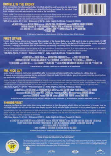 Le Jackie Chan Experience – Coffret 4 films – DVD