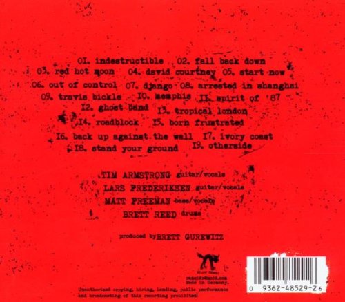 Rancid / Indestructible (PA Version) - CD (Used)