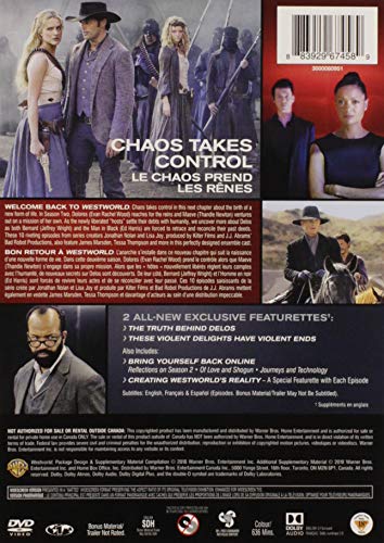 Westworld: The Complete Second Season - DVD (Used)